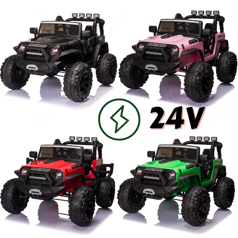 Kid Ride on Electric Car Truck with Remote Control - Perfect Gift for Children 24/12V