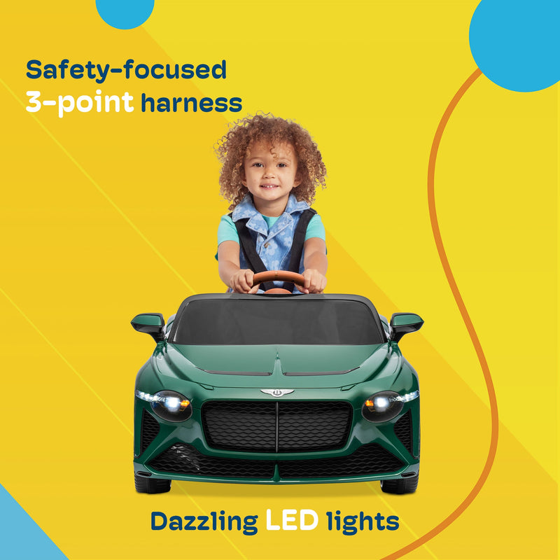 Kidzone 12V Kids Ride-On Car with Remote Control - Available in 5 Vibrant Colors!