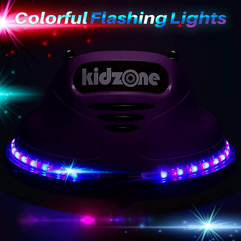 Kidzone DIY Electric Bumper Car for Kids Ages 3-8 with Remote Control - 6V Ride On Toy #00-99