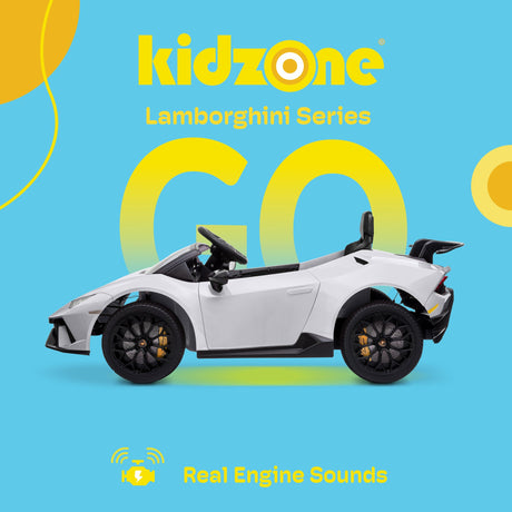 Kidzone Kids 12V Electric Ride-On Car - Choose from 6 Vibrant Colors!