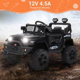 Kimbosmart 12V Electric Kids Ride On Truck Car with Remote Control and MP3 Bluetooth Integration