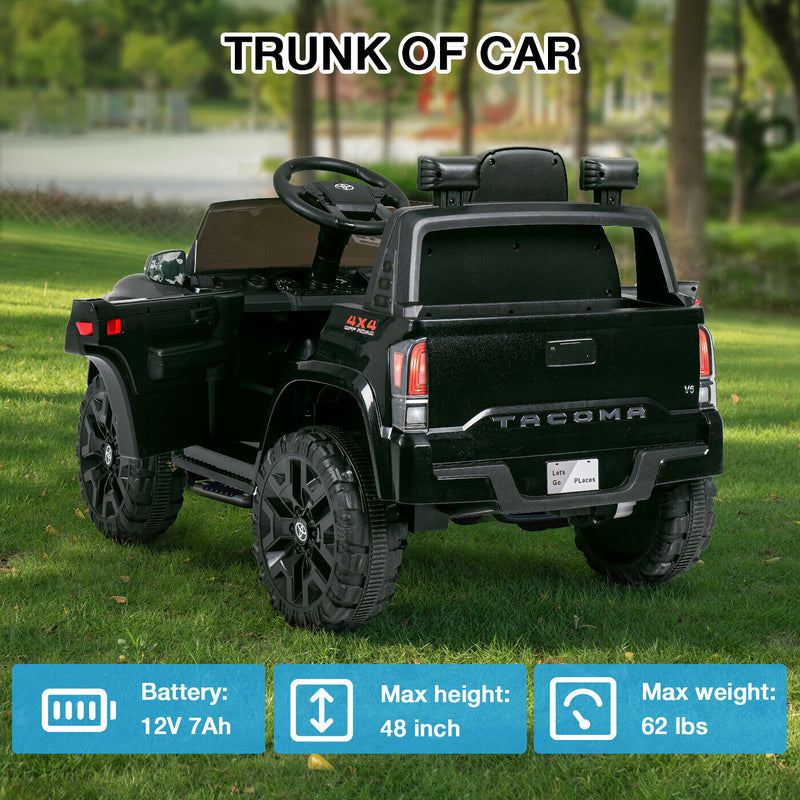 Kimbosmart 12V Electric Ride On Car for Kids with USB MP3 and Remote Control