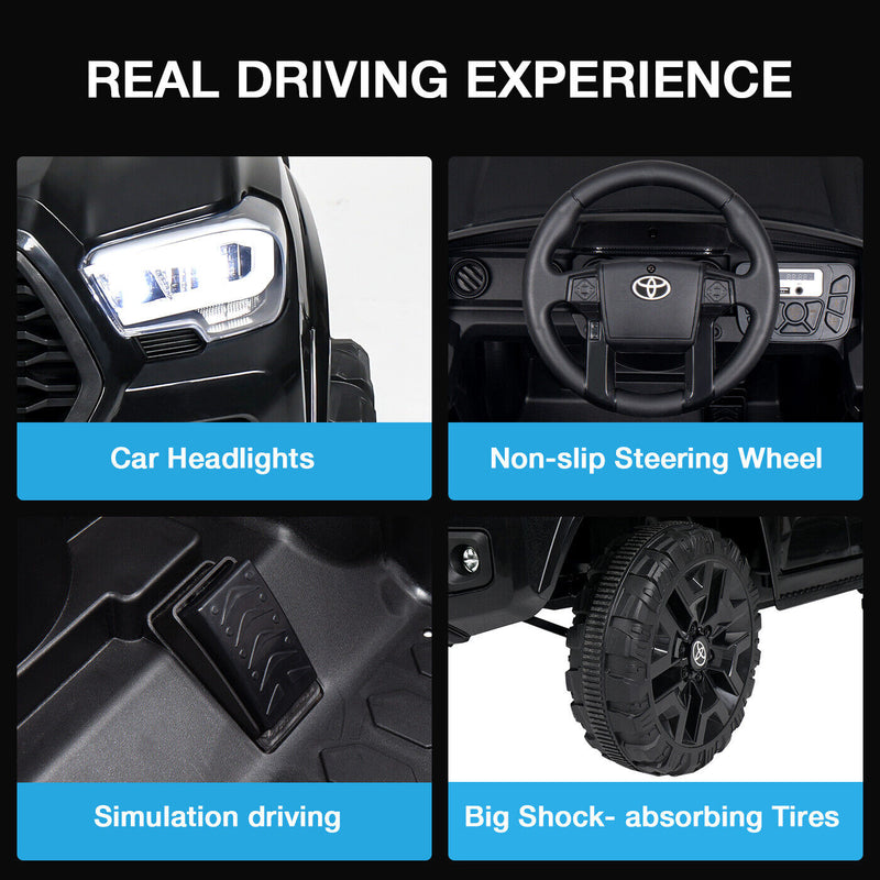 Kimbosmart 12V Electric Ride On Car for Kids with USB MP3 and Remote Control