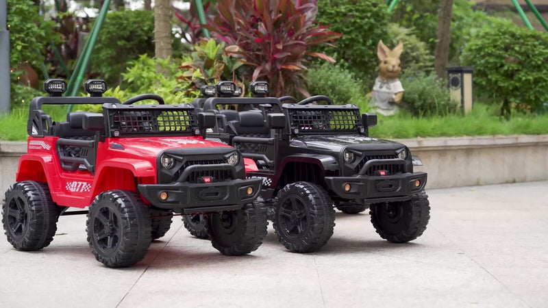 Kimbosmart 12V Kids Ride On Truck Car with Remote Control and 3 Speeds - Perfect Gift for Little Drivers