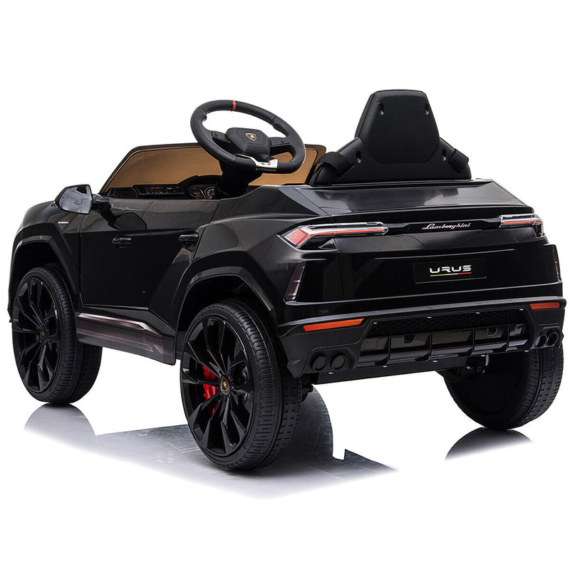 Kimbosmart 12V Licensed Lamborghini Ride On Car with 2 Speeds and Parental Control