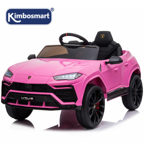 Kimbosmart 12V Licensed Lamborghini Urus Ride On Car with Remote Control and MP3 Player for Kids