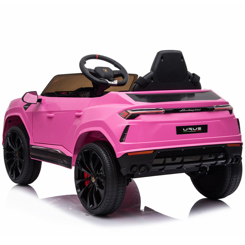 Kimbosmart 12V Licensed Lamborghini Urus Ride On Car with Remote Control and MP3 Player for Kids