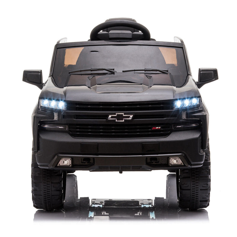 Kimbosmart Chevrolet Silverado Electric Ride-On Car for Kids with Remote Control