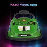 Kimbosmart DIY Electric Bumper Car for Kids with Remote Control - 6V Ride On Toy