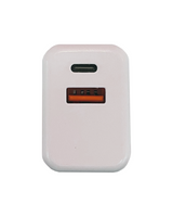 MFi Accessory Kit – 20W Dual-Port Wall Adapter with Lightning Cable TekShack