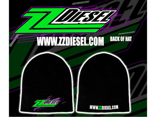 ZZ Diesel Sock Hat - Black ZZ Diesel
