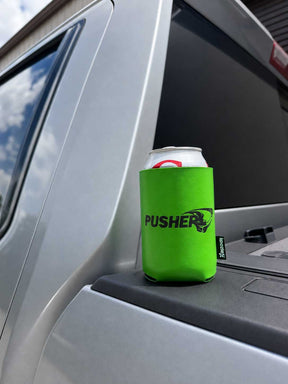 Pusher Green Deluxe Koozie