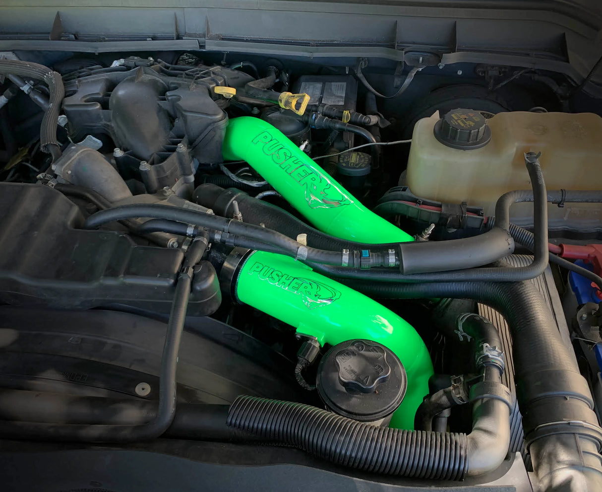 Pusher HD 3" Hot & Cold Side Charge Tubes for 2017-22 Ford F250/350 6.7L
