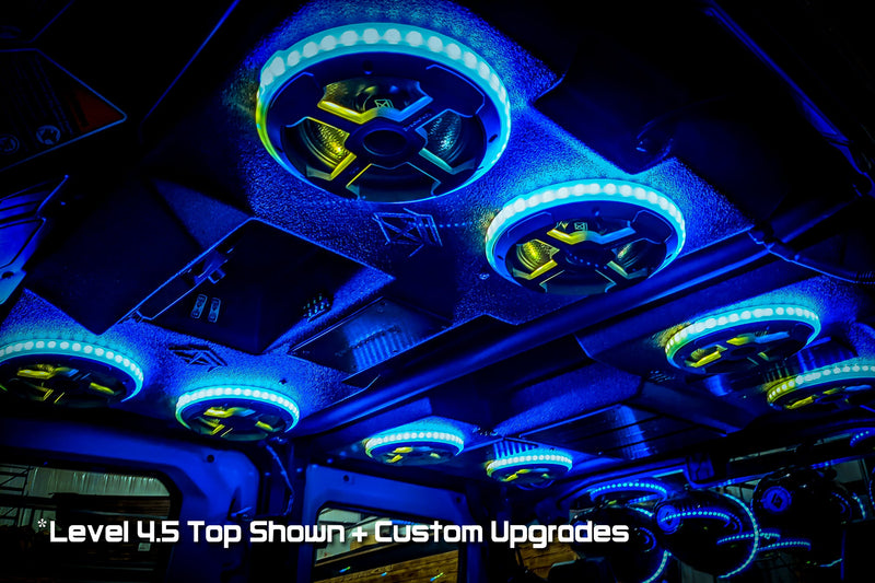 2016-2025 Can-Am Defender MAX HD7-HD10 Limited/Cab Stereo Tops (4-Door)