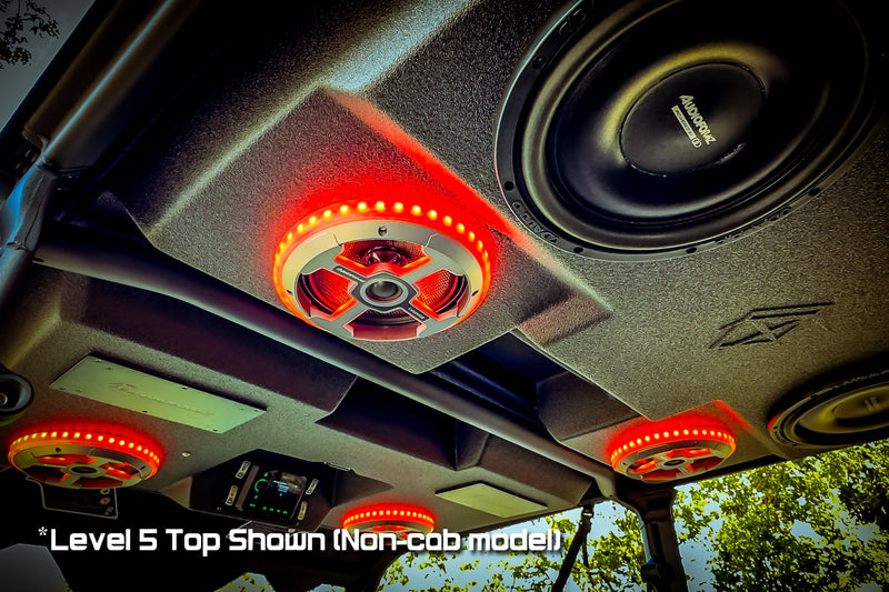 2026+ Can-Am Defender MAX HD11 Limited/Cab Stereo Tops (4-Door)