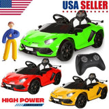 Lamborghini Licensed Electric Ride On Car with Remote Control - Perfect Toy for Kids