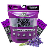 Body Wipes - 12 Pack Klean Freak