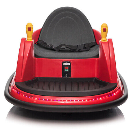 LEADZM 6V 7A.h Red Bumper Car - Exciting Fun for Kids!