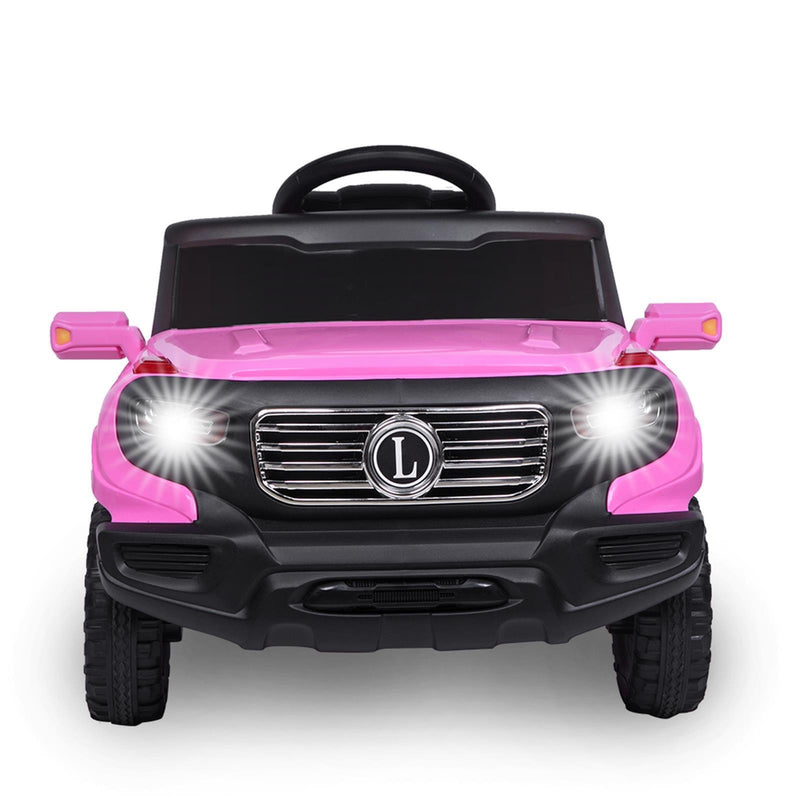 Leadzm Electric Kids Ride On Car with Remote Control, Music and Lights - Perfect Gift for Children