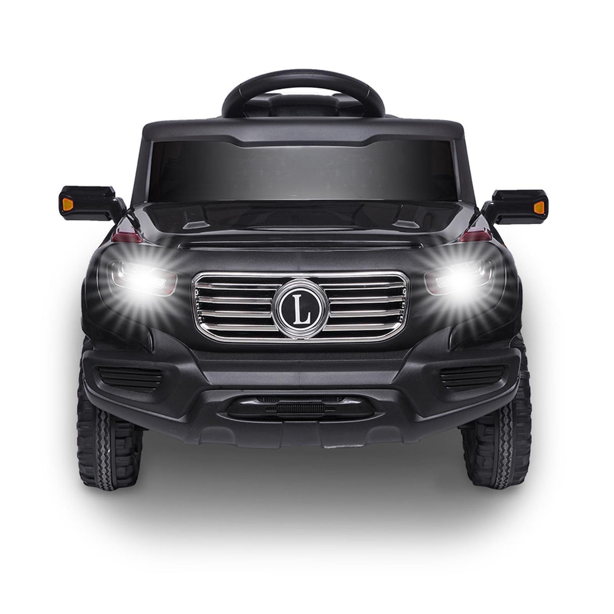 Leadzm Electric Ride-On Car for Kids with Remote Control and 3 Adjustable Speeds