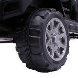 Leadzm LZ-12 12V Kids Ride on Car Toy with Remote Control - Black