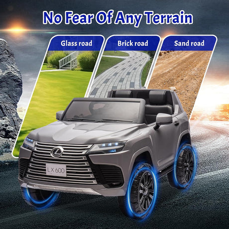 Lexus 2 Seater Ride On Car For Children W/Magic Cars® Parental Control MagicCars