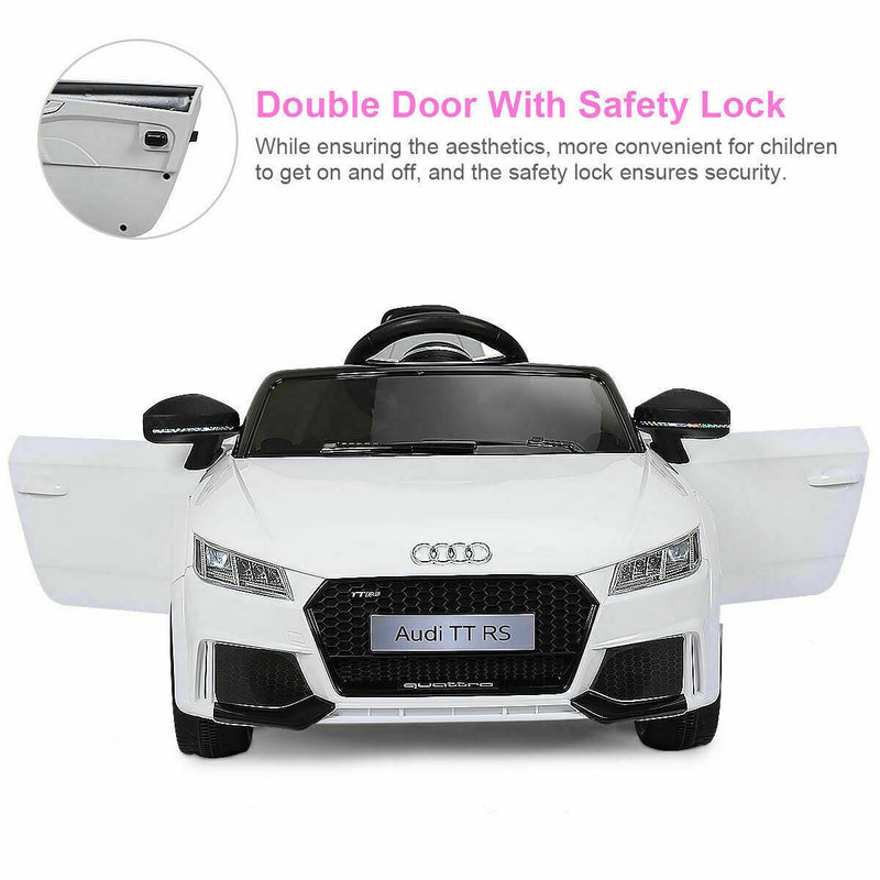 Licensed 12V Audi TT RS Electric Kids Ride On Car with Remote Control