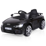 Licensed 12V Audi TT RS Electric Ride-On Car with Remote Control and MP3 Player for Kids