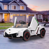 12V Licensed Lamborghini 2-Seater Ride On Car for Kids - Electric Vehicle Toy Gift
