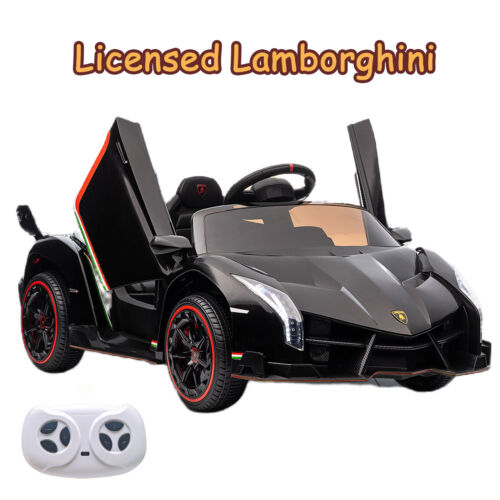Licensed 12V Lamborghini 2-Seater Ride On Car for Kids - Electric Toy Vehicle