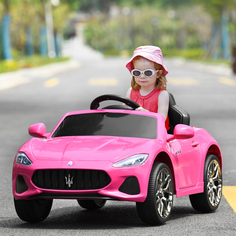 Licensed 12V Maserati GranCabrio Kids Ride On Car with Remote Control and Lights