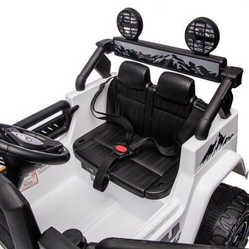 Licensed 12V Toyota FJ Cruiser Electric Ride-On Car for Kids with Remote Control and LED Lights