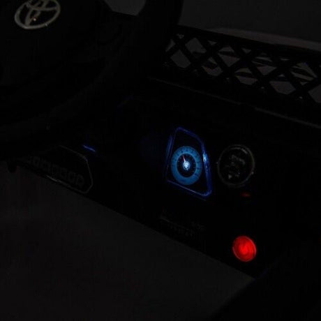 Licensed 12V Toyota FJ Cruiser Electric Ride-On Car for Kids with Remote Control and LED Lights