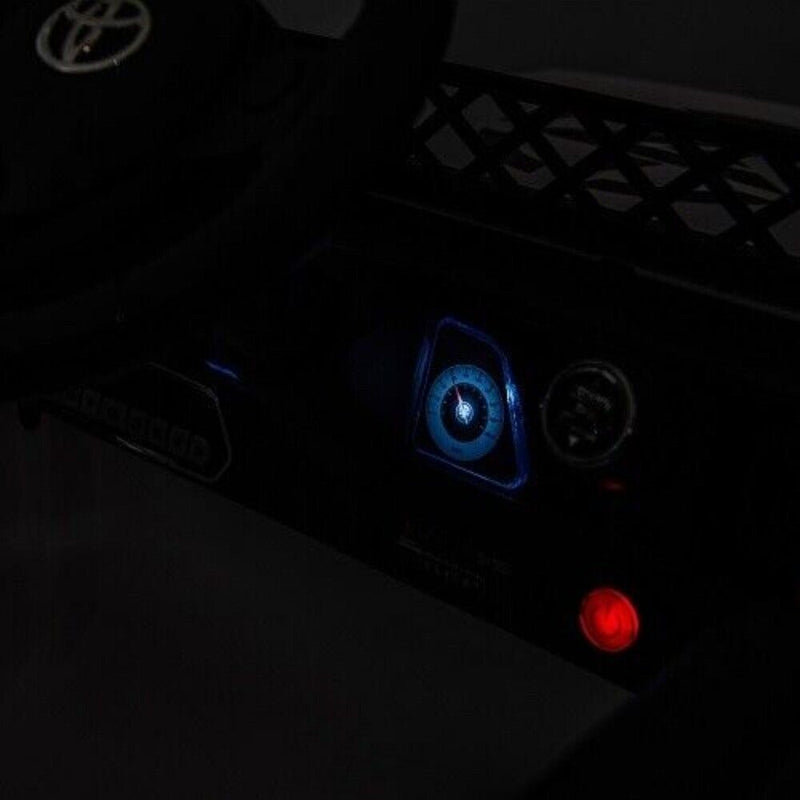 Licensed 12V Toyota FJ Cruiser Electric Ride-On Car for Kids with Remote Control and LED Lights