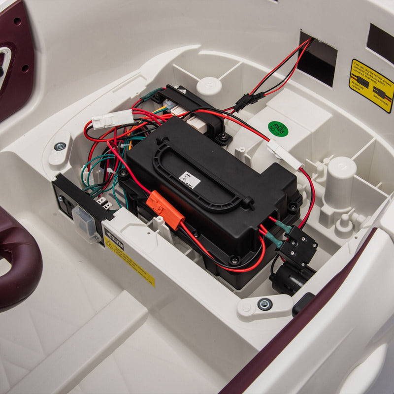 Licensed 2.4G Electric 12V Kids Ride On Car with 3 Speeds - Bentley Green