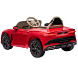Licensed 2.4G Kids Ride On Car with 3 Speeds - Electric 12V Bentley Red