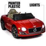 Licensed Bentley 12V Ride On Car with Radio, Remote Control, MP3 Player - Available in Multiple Colors for Kids