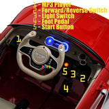 Licensed Bentley 12V Ride On Car with Radio, Remote Control, MP3 Player - Available in Multiple Colors for Kids