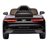 Licensed Bentley 2.4G RC Kids Ride On Car with 3 Speeds - Electric 12V 7A in Sleek Black