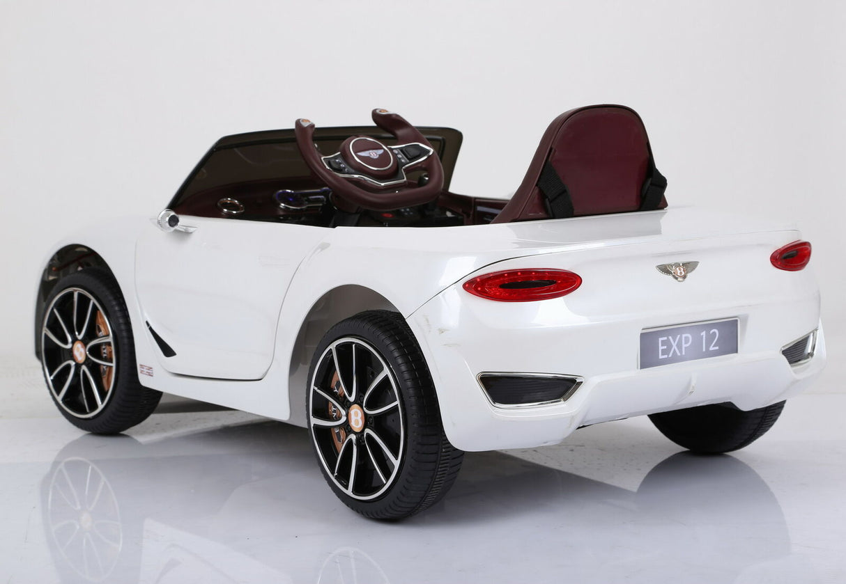 Licensed Bentley EXP 12 Ride On Car with Remote Control for Toddlers - Electric Toy Car