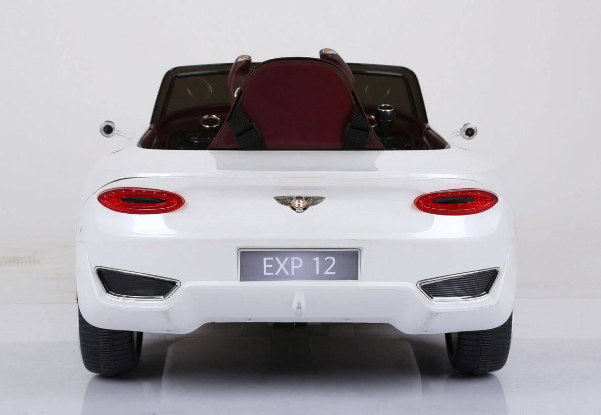 Licensed Bentley EXP 12 Ride On Car with Remote Control for Toddlers - Electric Toy Car