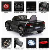 Electric Bentley Style Ride-On Car for Kids with Remote Control and MP3 Player