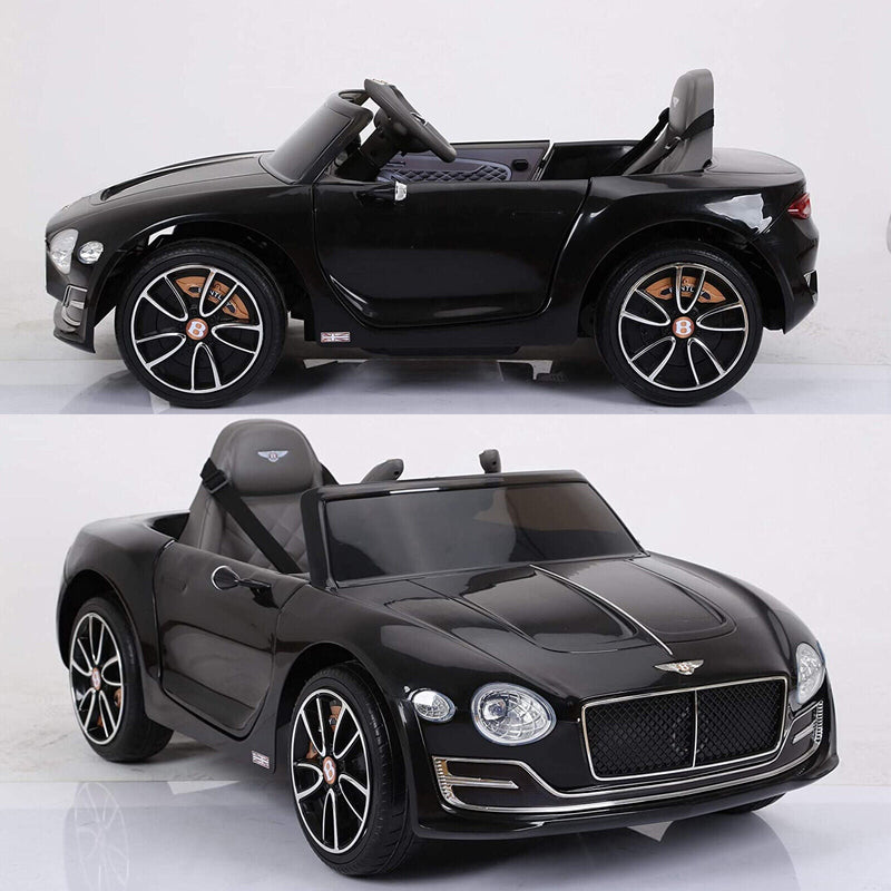 Licensed Bently Style 12V Electric Ride-On Car for Kids with Remote Control, LED Lights, and MP3 Player
