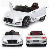 12V Licensed Bentley Electric Kids Ride On Car with Remote Control and LED Lights