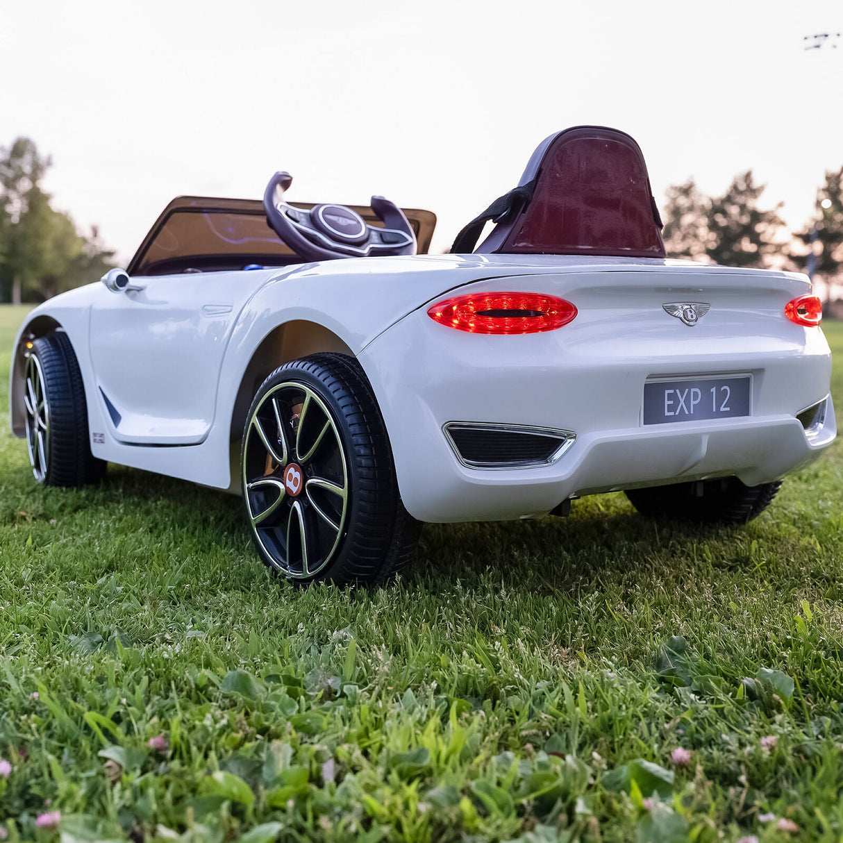Licensed Bentley Kids Ride-On Car with Remote Control - Battery Powered Electric Toy