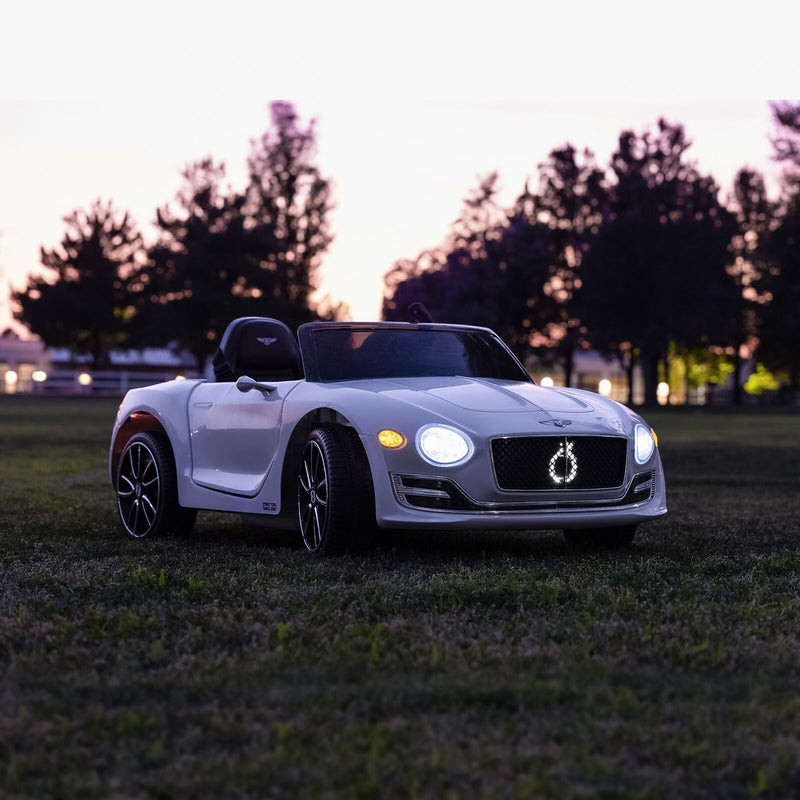 Licensed Bentley Style 12V Electric Ride On Car for Kids with LED Remote Control