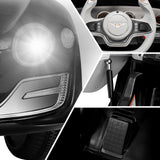 Bentley Style 12V Electric Ride-On Car with Remote Control and LED Lights for Kids
