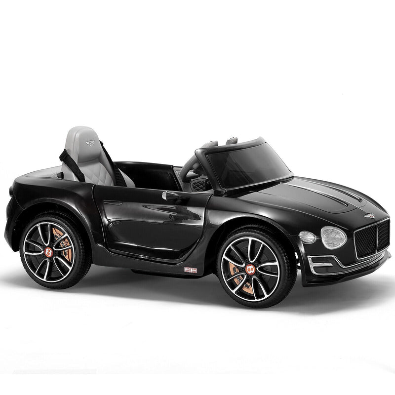 Licensed Bentley Style Electric Ride-On Car for Kids with Remote Control, LED Lights, and MP3 Player