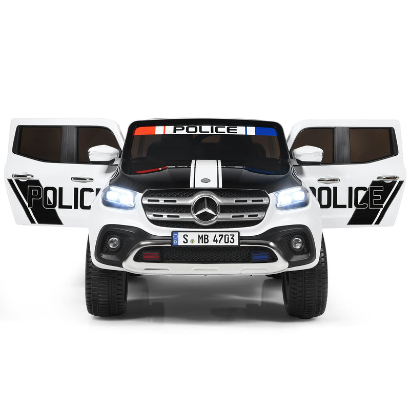 Licensed Benz Electric Ride-On Car for Kids - 2 Seater Toy Vehicle