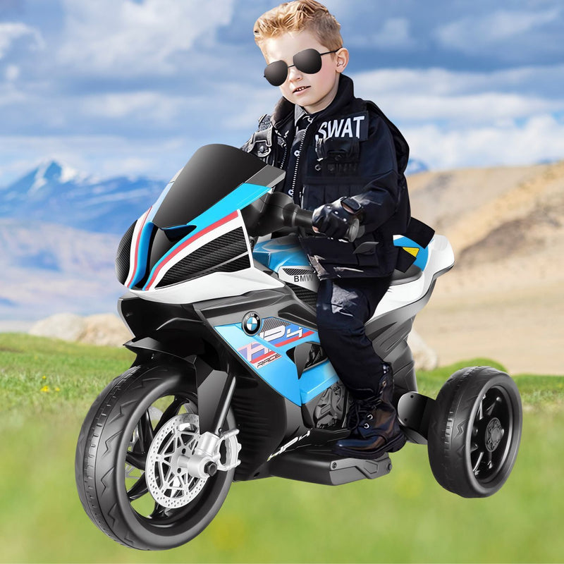 Licensed BMW 12V Battery Powered Electric Ride-On Motorcycle for Kids